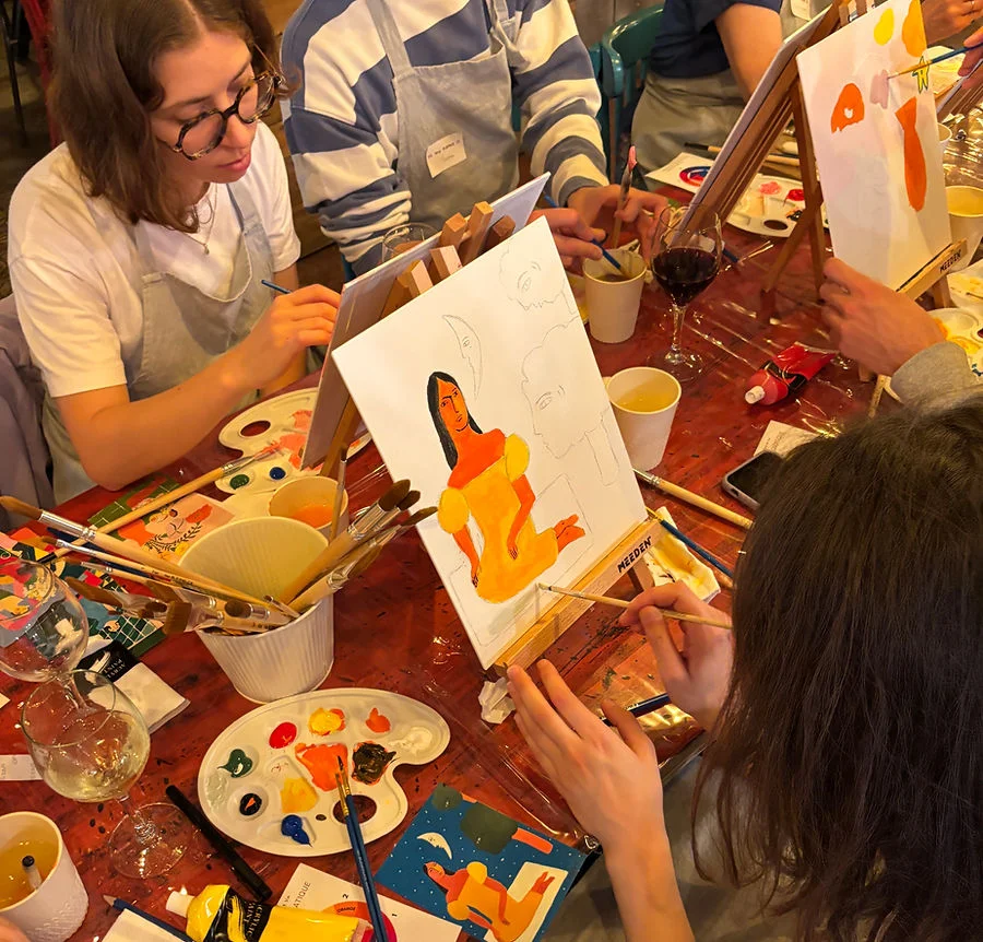 Atelier en cours, geste 1.